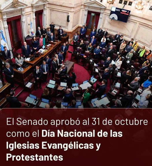 Es Ley El D A Nacional De Las Iglesias Evang Licas Y Protestantes Fm